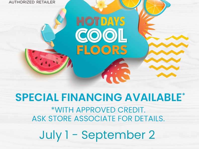 Shaw Hot Days Cool Floors Promo Banner